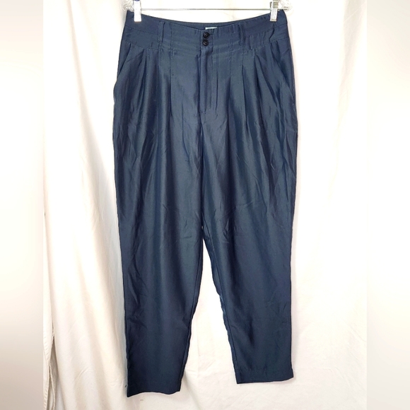 Kimchi Blue Silky High Waist Trousers - Picture 1 of 2